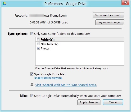 Google Drive Sync
