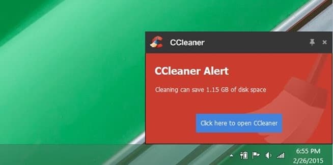 How to Disable CCleaner Alert Popup