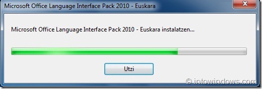 How To Install and Enable Language Interface Pack In Office 2010 step2
