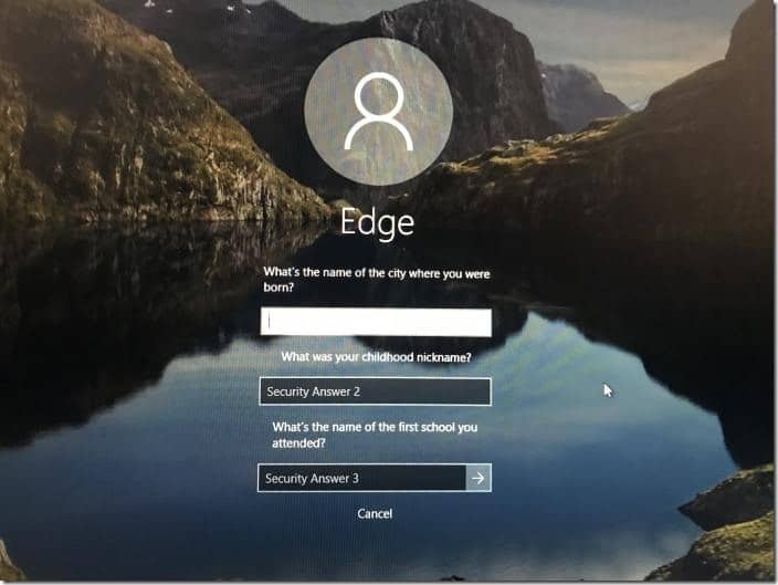 Reset local user account password without password reset disk in Windows 10 pic3