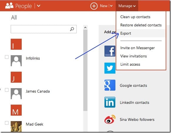 Import Outlook.com Contacts To Gmail Step13