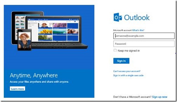 Import Outlook.com Contacts