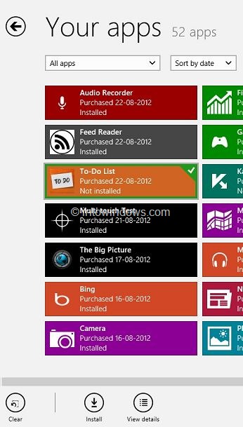 Install Apps