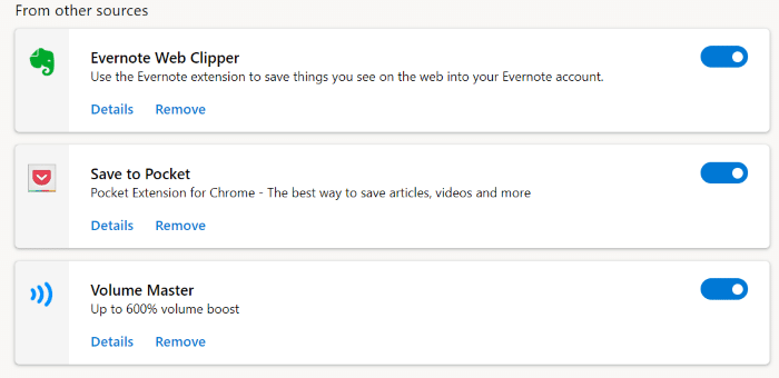 Install Chrome extensions on Microsoft Edge pic001