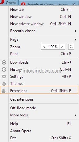 How To Install Google Chrome Extensions In Opera Browser pic5