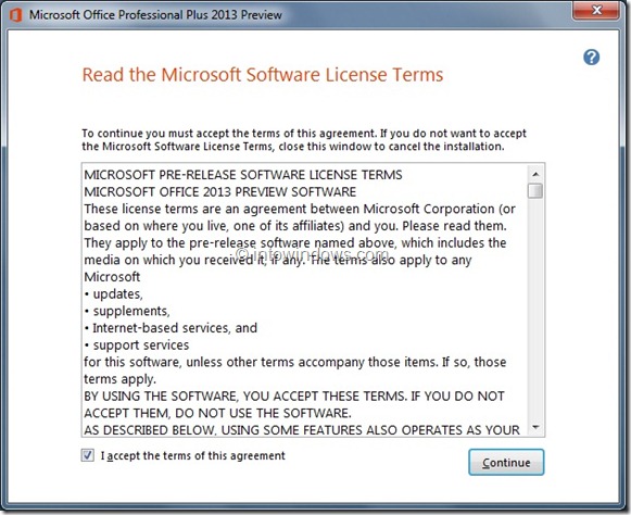 Install Office On A Different Partition Step3