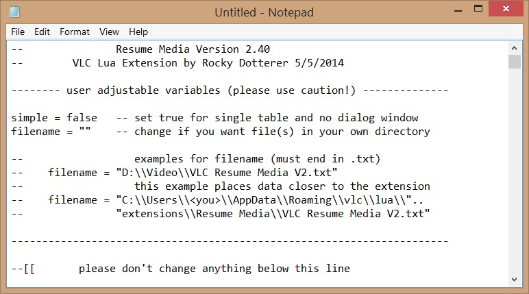 Install VLC extensions step41