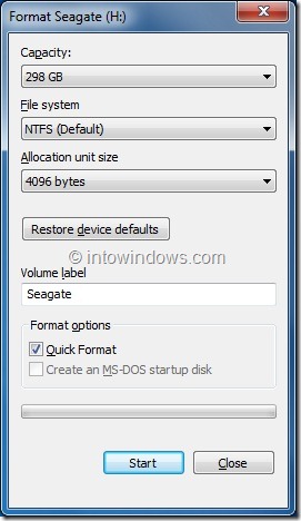 Install Windows 8 From External Hard Drive Step2