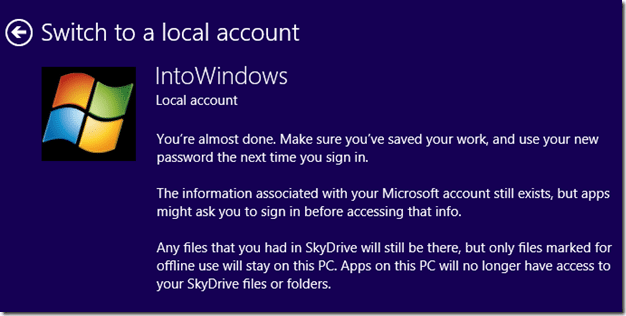 Install Windows 8.1 Without Microsoft Account Step6