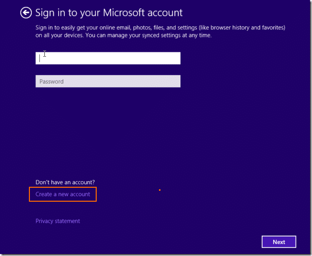 Install Windows 8.1 without Microsoft Account ID (2)