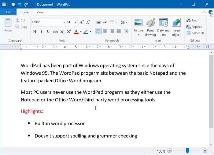 Install and Uninstall Paint in Windows 10 pic001