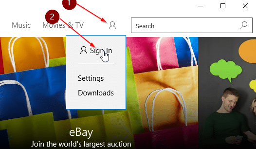 Install apps from Store without Microsoft account Windows 10 pic3