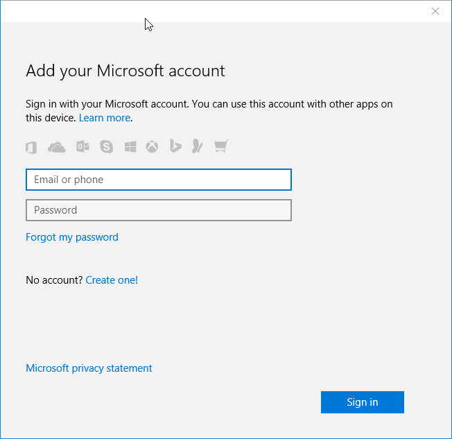 Install apps from Store without Microsoft account Windows 10 pic5