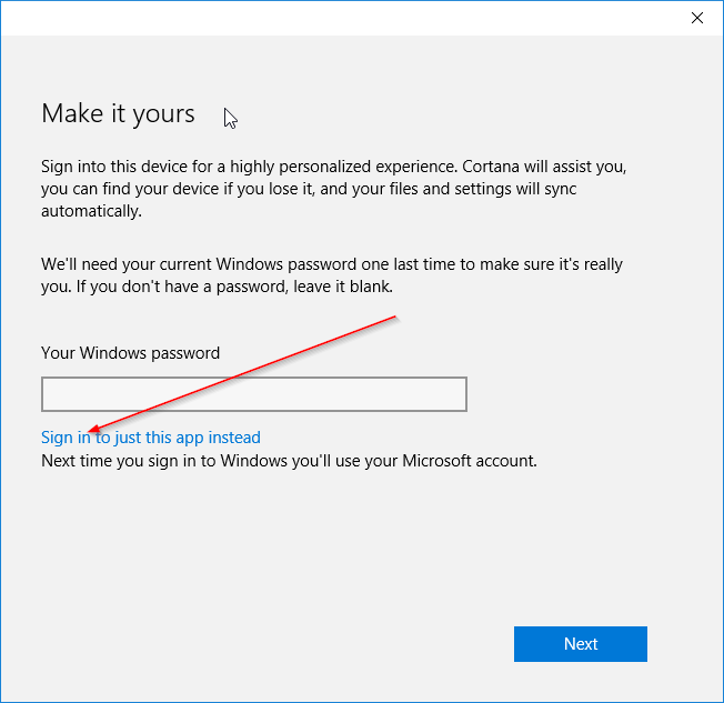 Install apps from Store without Microsoft account Windows 10 pic6