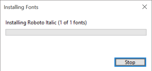 Install fonts in Windows 10 pic5