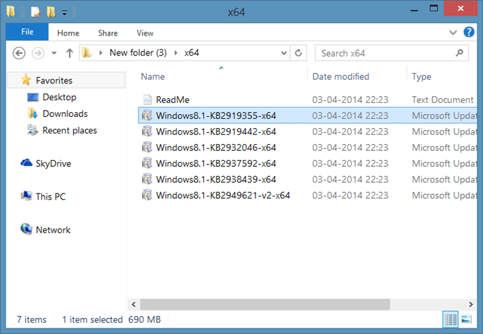 Installing Windows 8.1 Update 1