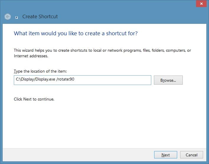 Keyboard shortcut to rotate screen orientation in Windows picture5