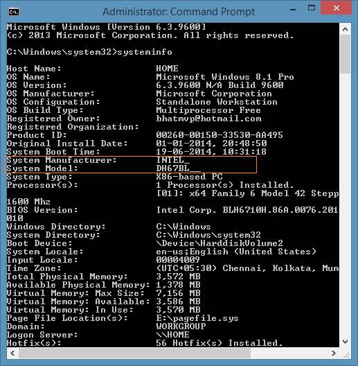 Know motherboard model step02