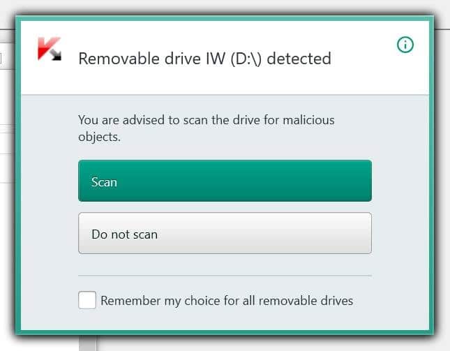 Make Kaspersky Scan USB removable drives pic1