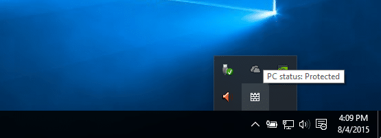Microsoft Security Essentials in Windows 10 pic2