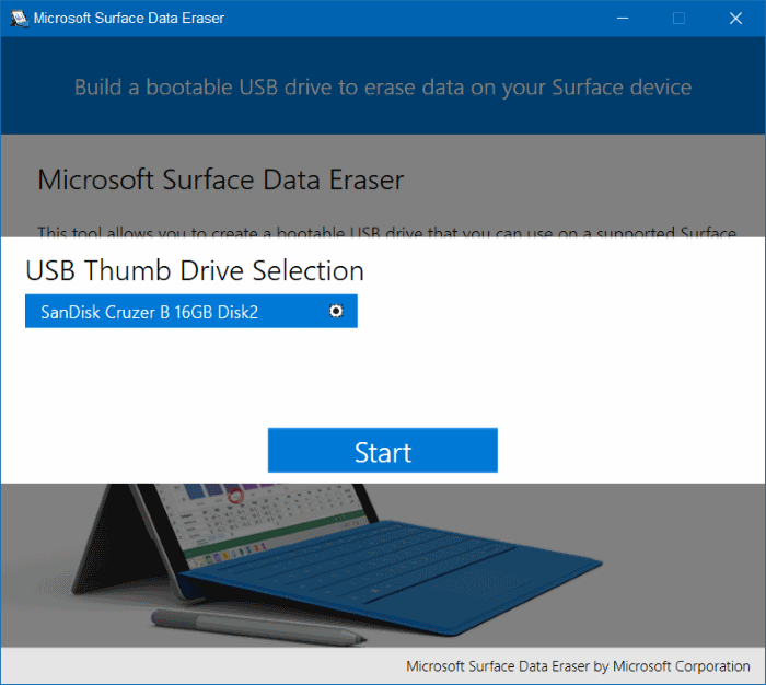 Microsoft Surface Data Eraser pic4