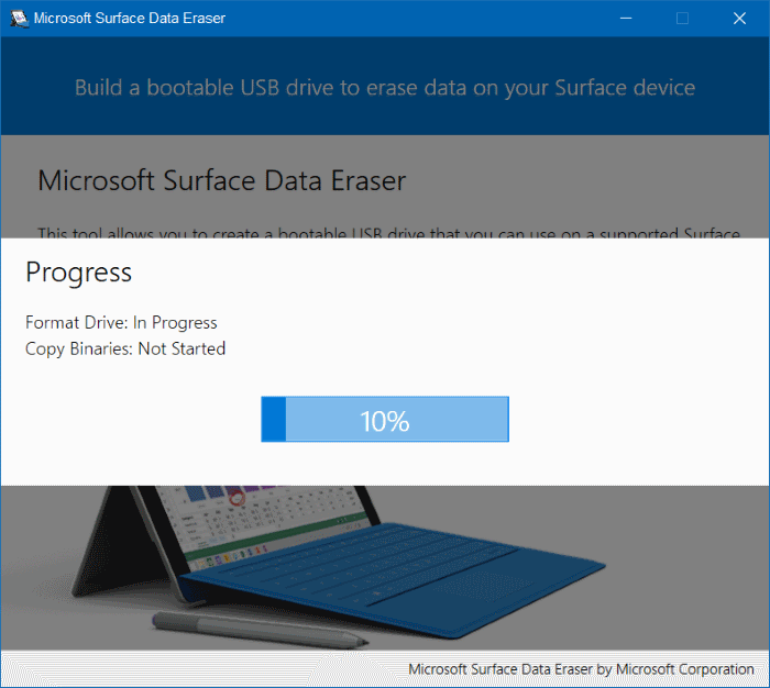 Microsoft Surface Data Eraser pic5
