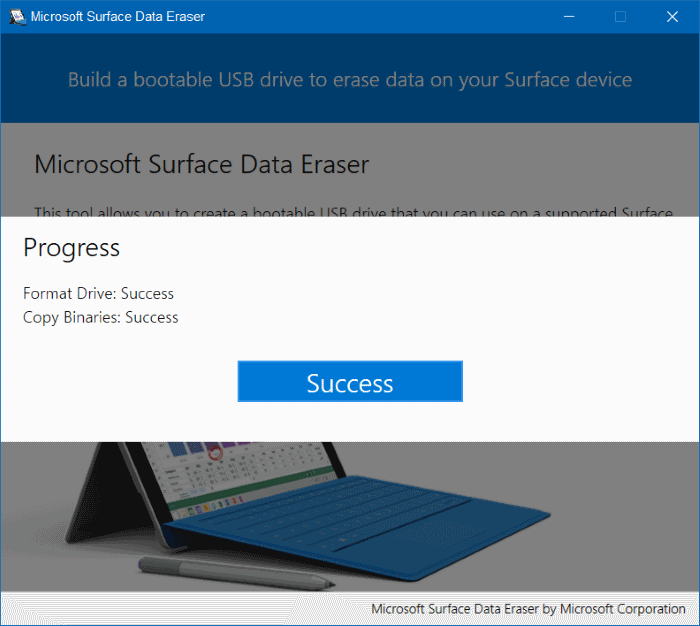 Microsoft Surface Data Eraser pic6