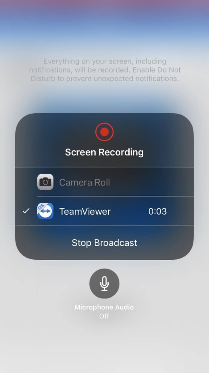 Mirror iphone screen on Windows 10 PC using TeamViewer (5)