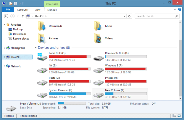 Move Details Pane to bottom Windows 8.1 Explorer