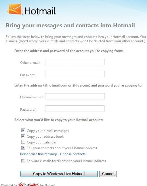 Move Old Emails to Outlook Account At Once