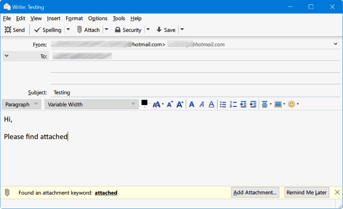 Mozilla Thunderbird for Windows 10 pic5