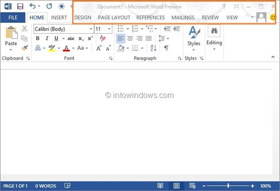 Office 2013 Background