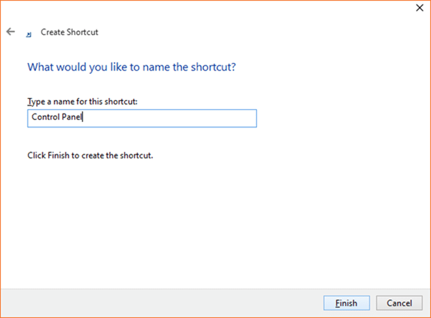 Open Control Panel Windows 10 step6