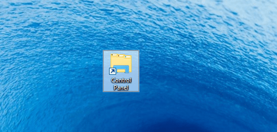 Open Control Panel Windows 10 step7
