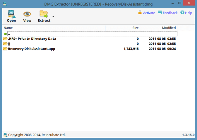 Open DMG Files In Windows
