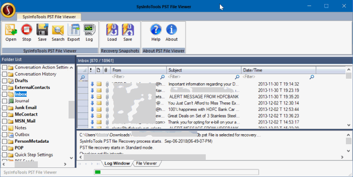 Open PST files without outlook in Windows 10 pic1