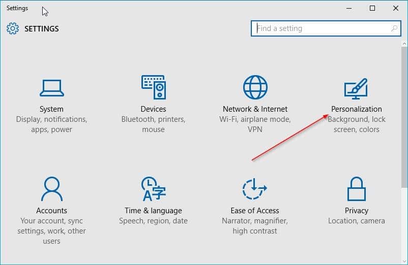 Open Screen Saver Settings in Windows 10 picture1