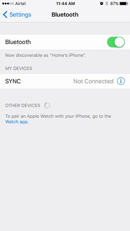 pair iphone with Windows 10 pic1