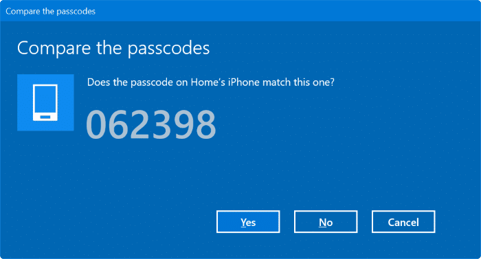 pair iphone with Windows 10 pic4