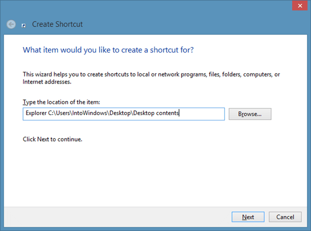 Pin Folders to Taskbar In Windows 8.1 Method2 Step3