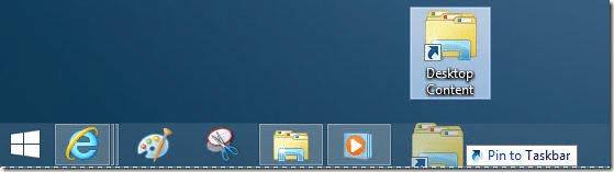 Pin Folders to Taskbar In Windows 8.1 Method2 Step5