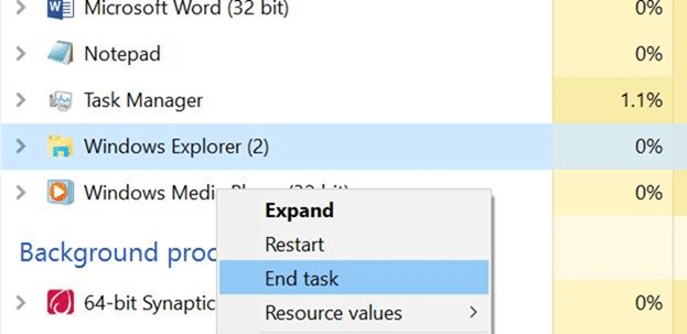 Rebuild Windows 10 icon cache step10