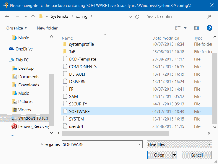 Recover Product Key from Windows.old folder pic3