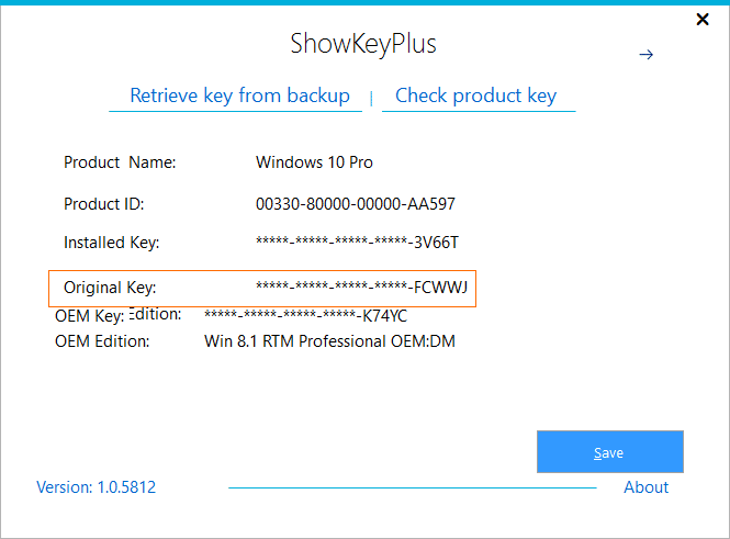 Recover Product Key from Windows.old folder pic7