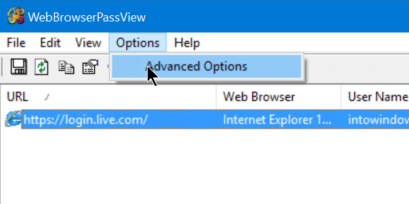 Recover passwords saved in Edge Browser step6