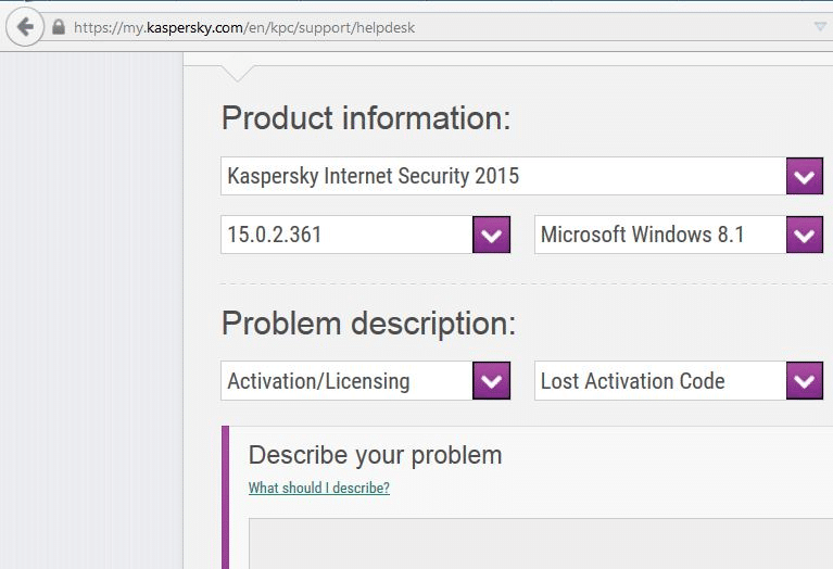 Recovering Kaspersky license key
