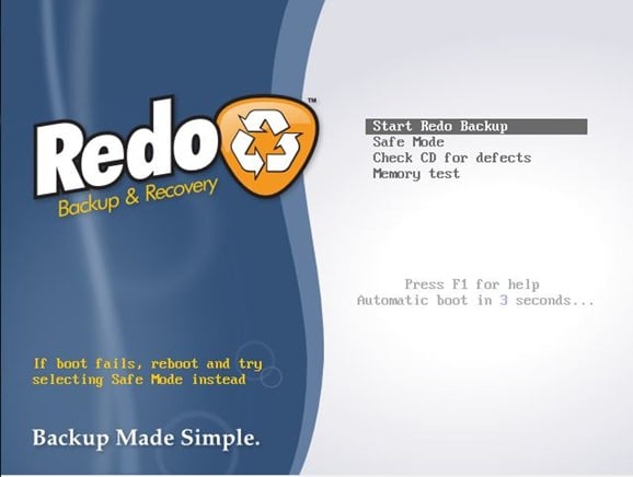 Redo Backup And Recovery
