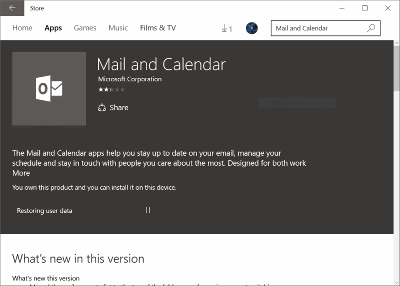 Reinstall Mail app in Windows 10pic6