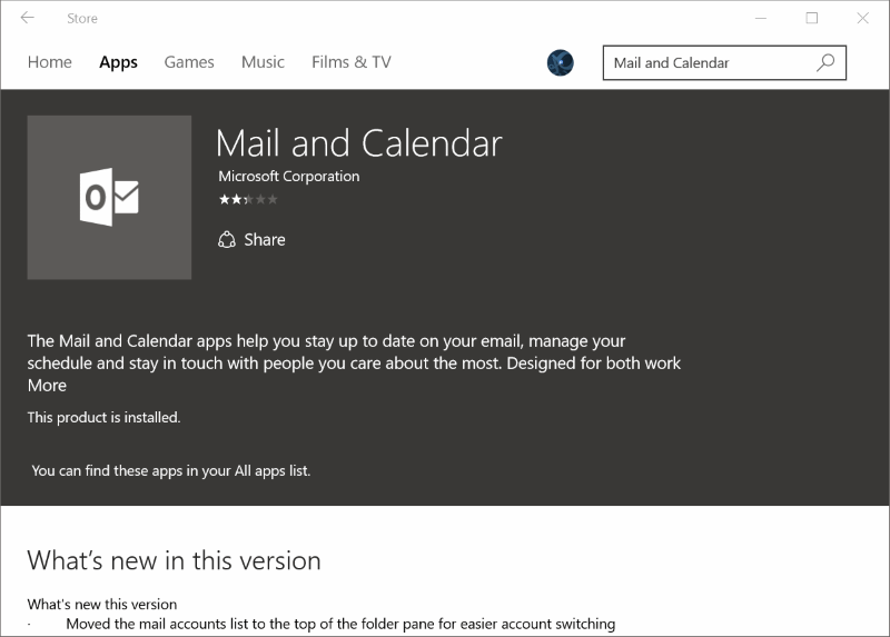 Reinstall Mail app in Windows 10pic7