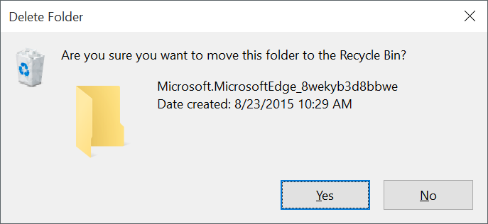 Reinstall Microsoft Edge In Windows 10 step3
